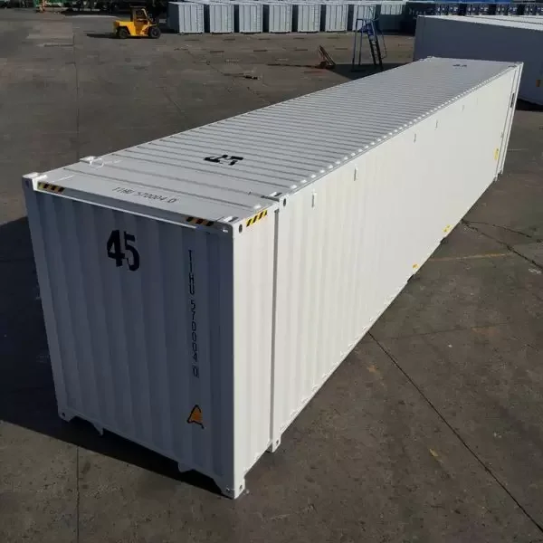 Neuer weißer 45-Fuß-High-Cube-Seecontainer – Bild 4